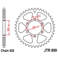 Звездочка задняя JT Sprockets (шаг 428 ) JT JTR809
